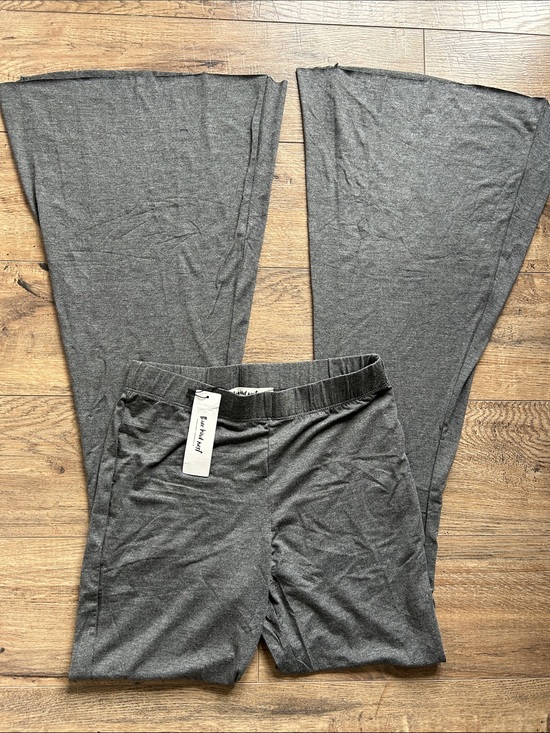 Three Bird Nest Pants - Three Bird Nest Gray flare Lounge Pants